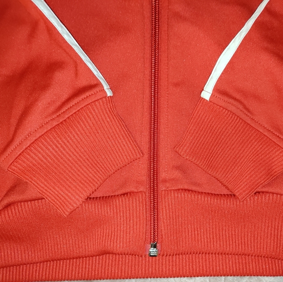 Adidas | Red Track Jacket Size Youth XL - Picture 6 of 8